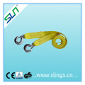 Cargo Strap with Double Hooks and Safety Factor 7: 1